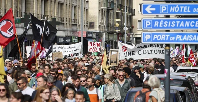 photo  à l’appel à la mobilisation de l’intersyndicale, plus d’une dizaine de milliers de personnes a défilé dans les rues de caen (calvados) jeudi 18 septembre 2025.  &copy;  archives charles bury / ouest-france 