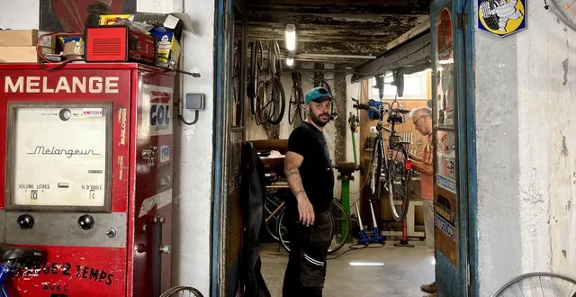 photo  sylvain mouret va fermer les cycles sieyès ce vendredi 3 octobre. le commerce était en difficulté depuis 2024.  &copy;  maine libre 