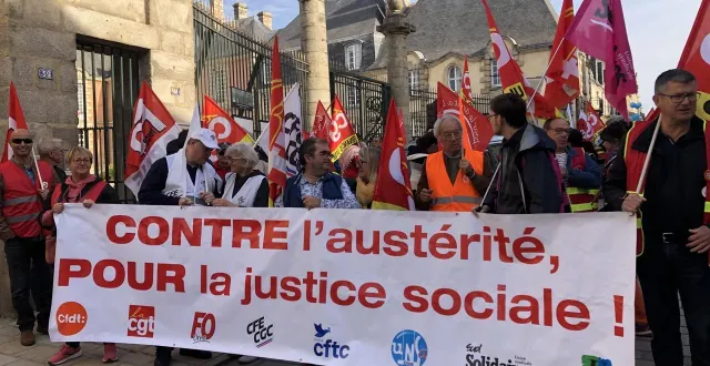 photo  la mobilisation a été environ trois fois moins importante à alençon le 2 octobre 2025 par rapport au 18 septembre.  &copy;  ouest-france 