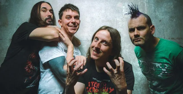 photo  le groupe de metal nantais ultra vomit sera en concert à anova, à alençon, le 8 novembre 2025.  &copy;  mathieu ezan 