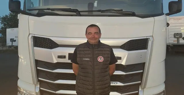 photo  le président frédéric moreau attend tous les passionnés des camions.  &copy;  ouest-france 