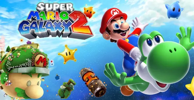 photo  dans super mario galaxy 2, mario retrouve son ami de toujours, yoshi.  &copy;  nintendo 