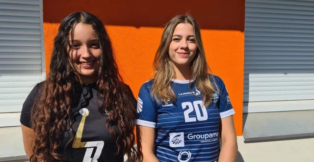 photo  inaya raji et chloé poret se donnent les moyens de poursuivre leur rêve sportif.  &copy;  ouest-france 