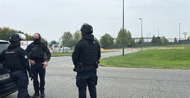 photo  il s’agit du premier exercice de ce type dans le cadre de la création d’un quartier de lutte contre la criminalité organisée.  &copy;  ouest-france 