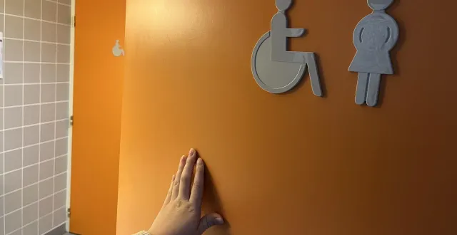 photo  retrouvé dans les toilettes des femmes (photo d’illustration), un téléphone a été remis à la police.  &copy;  ouest-france. 