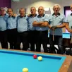photo  une partie de l’effectif des équipes du billard de l’antonnière. 