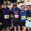photo  de gauche à droite : claire dubois, léo grippon, alain virouleau, margaux machefert et joséphine couturier. cette bande d’amis est venue du havre pour participer à la 39e édition du semi-marathon d’argentan. 