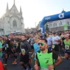 photo  beaufort-en-anjou, le 5 octobre 2025. 1 100 coureurs ont pris le départ de la course reine, le semi-marathon, soit 21,1 km entre routes et chemins. 