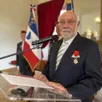 photo  jacques frénéhard a reçu l’insigne d’officier de la légion d’honneur, samedi 4 octobre 2025, à l’aigle. 