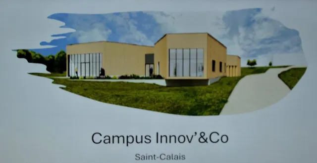 photo  perspective du campus connecté. projet réalisé par nicolas maurice, architecte du mans.  &copy;  ouest-france 