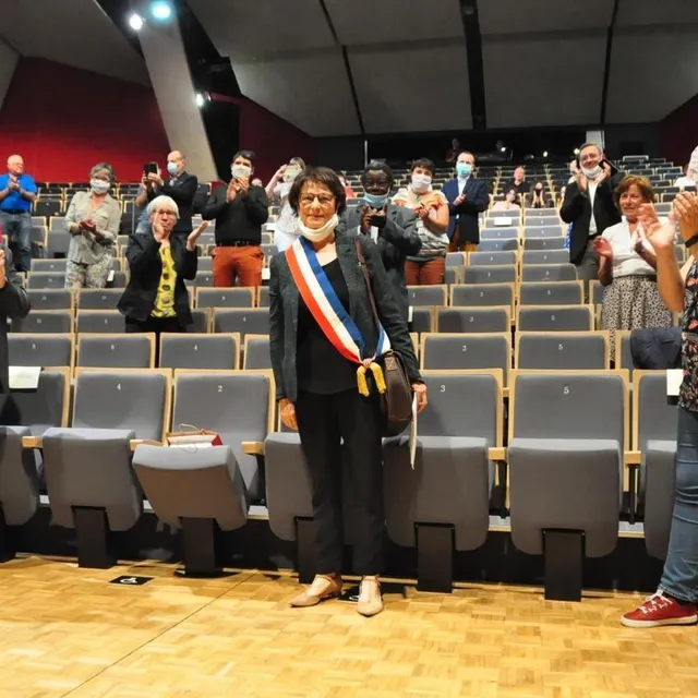 photo nadine grelet-certenais avait remporté l’élection de 2020 avec 70 % des voix.  ©  archives le maine libre