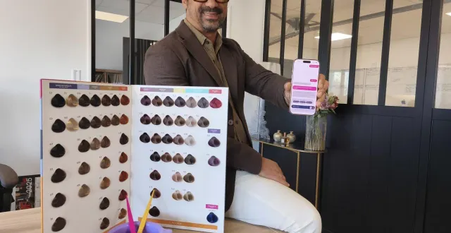 photo  mouns dridi a lancé une intelligence artificielle pour aider les coiffeurs.  &copy;  ouest-france 