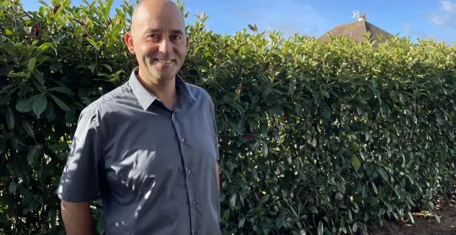 photo  didier peltier conduira la liste vivre précigné aux élections municipales de 2026.  &copy;  le maine libre 