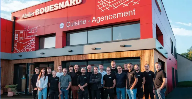 photo l'équipe de l'atelier bouesnard