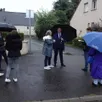 photo  les habitants ont bravé la pluie pour échanger avec l’équipemunicipale… 