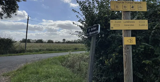 photo  le projet est envisagé à proximité du hameau de saint-gilles.  &copy;  le maine libre 