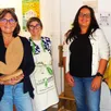 photo nathalie séchet, véronique drouet, manuela khechini et delphine delair préparent la fête du 8 octobre pour l’anniversaire de l’épicerie solidaire les fourmis sarthoises.
