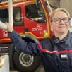 photo la lieutenante valérie guinet est la cheffe de centre de sainte-jamme-sur-sarthe. avec une quarantaine de personnes, uniquement des sapeurs-pompiers volontaires, sous ses ordres.