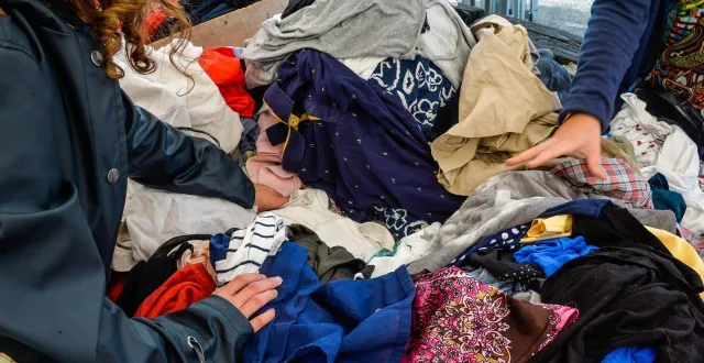 photo  une grande bourse aux vêtements aura lieu le 11 octobre.  &copy;  ouest-france 