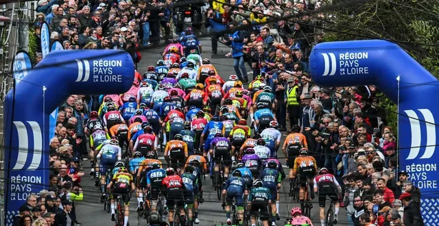 photo  la montée de gazonfier, au mans, pourrait voir passer en 2026 des cyclistes de l’élite mondiale après le changement de statut annoncé par le région tour pays de la loire.  &copy;  archives le maine libre - denis lambert 