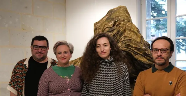 photo  nelson aires, hélène neraud, sarah krespin et samuel aligand, présentent une exposition collective dont la pratique est centrée sur l’épuisement de matériaux spécifique.  &copy;  ouest-france 