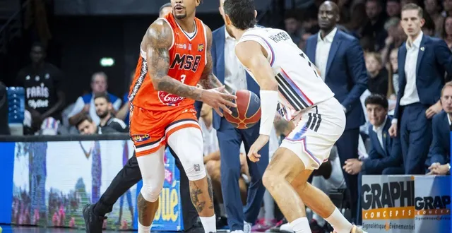 photo  la combativité de travante williams a été l’un des facteurs clés de la fin de match en faveur du msb contre le paris basketball.  &copy;  dominique breugnot, ouest-france 