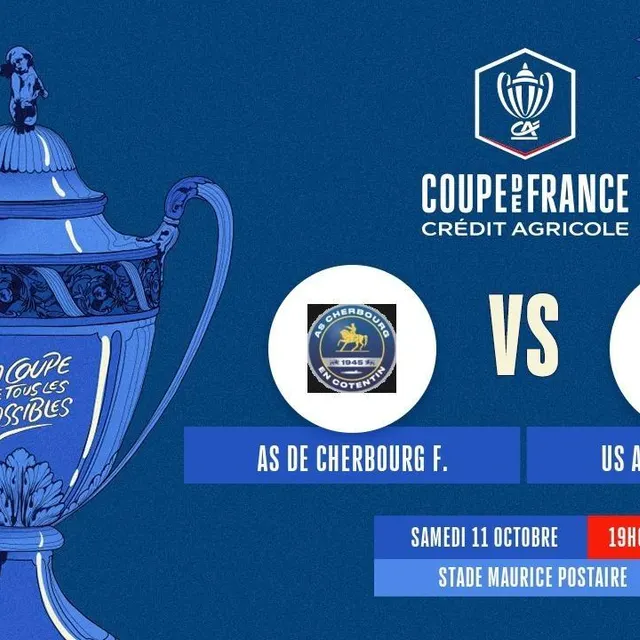 Le derby de la Manche entre Cherbourg (R1) et Avranches (N2) figure parmi les affiches du 5e tour de la Coupe de France dans l’Ouest. Coupe de France photo le derby de la manche entre cherbourg (r1) et avranches (n2) figure parmi les affiches du 5e tour de la coupe de france dans l’ouest. © coupe de france