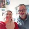 photo maria cachoir, médiatrice culturelle, et jean-marie groult, programmateur du réseau génériques, à la ligue de l’enseignement de normandie.?