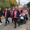 photo  lors de la marche organisée l’année dernière pour octobre rose. 