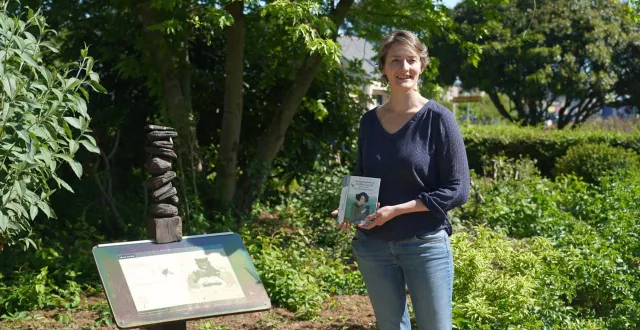 photo  stéphanie augusseau anime les ateliers d’écriture.  &copy;  co 