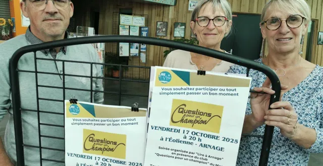 photo  les bénévoles de l’association lire à arnage vous convient à venir tester vos connaissances.  &copy;  le maine libre. 