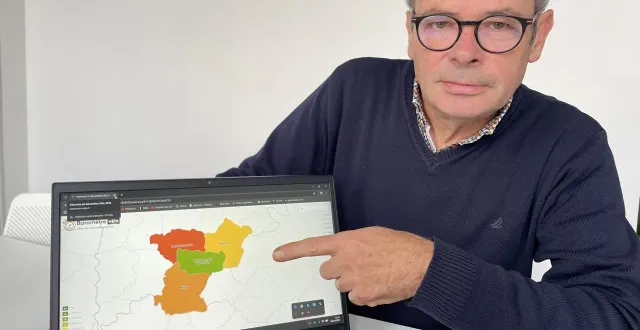 photo  thierry churin, président de l’association alençonnaise a bicyclette.  &copy;  ouest-france 