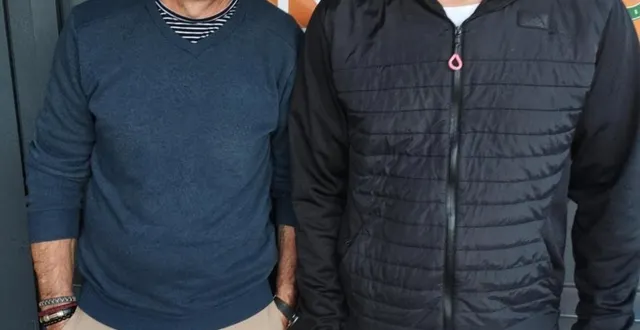 photo  régis aubry, le nouveau président d’angers tc, et anthony tondut, responsable de la commission padel.  &copy;  co 