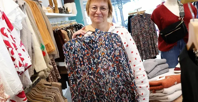 photo  vanessa rodrigues ouvre sa boutique de vêtement féminin de taille de 34 à 60 dans la zone de la tuilerie, près du leclerc, entre sablé-sur-sarthe et solesmes.  &copy;  ouest-france 