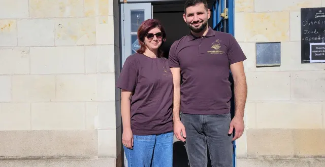 photo  madina et aslan koumaritova.  &copy;  le maine libre 