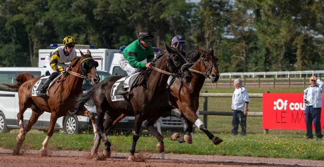 photo  deux courses au trot monté sont au programme de cette réunion sur l’hippodrome du mans, samedi 11 octobre 2025 à partir de 14 h.  &copy;  arnaud despelchain 