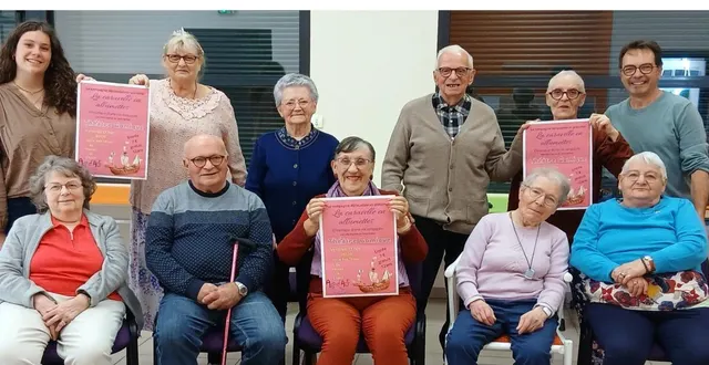 photo  les bénéficiaires et les bénévoles d’abord’âge présentent la soirée théâtrale du 17 octobre, ouverte à tous.  &copy;  abord’âge 