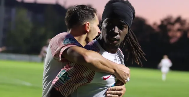 photo  nohan traoré a rendu fou de joie le public alençonnais.  &copy;  nathalie douley 