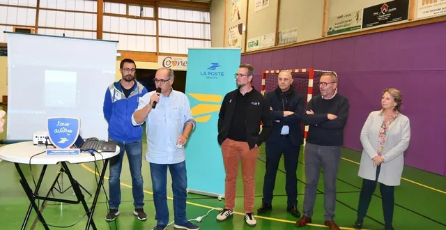 photo  le trophée a été remis le mercredi 8 octobre 2025 à l’ecv 72.  &copy;  le maine libre 