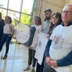 photo  les proches de la victime ont assisté à l’audience, en présence de l’association collectif famille, stop à la mort au travail, basée à nantes (loire-atlantique). 