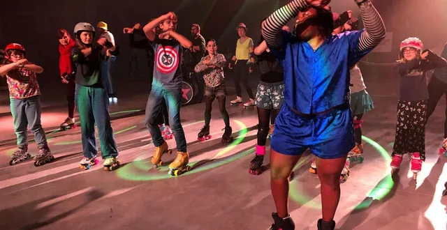 photo  le collectif martine patine proposera une soirée roller disco au forum de flers, dans l’orne  &copy;  ouest-france 