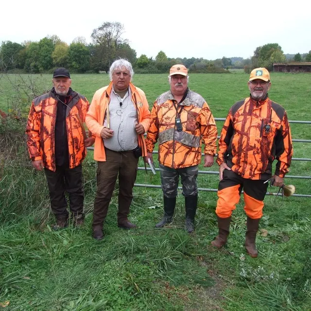 photo plus de trente chasseurs ont participé à cette battue administrative.  ©  ouest-france