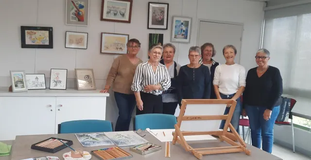 photo  le week-end prochain, les peintres amateurs de récréation dévoileront leur travail réalisé tout au long de l’année.  &copy;  co 