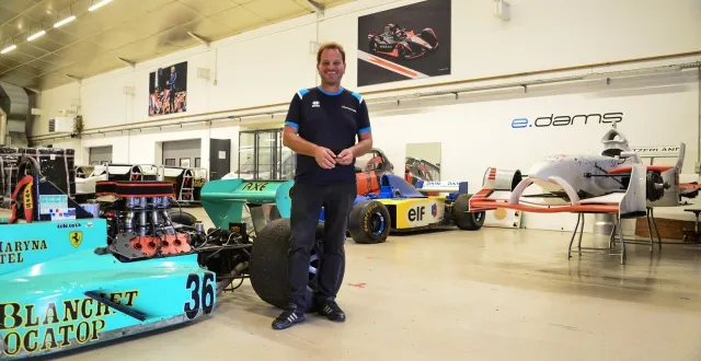 photo  à la fin des années 1980, avant dams, l’écurie sarthoise gdba où jean-paul driot était associé, faisait rouler des f3000.  &copy;  ouest-france 