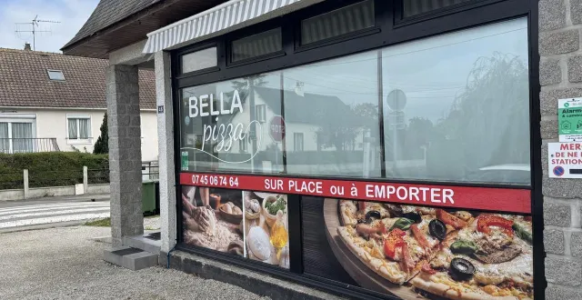 photo  la pizzeria bella pizza a fermé dans le quartier de courteille à alençon.  &copy;  ouest-france 
