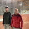 photo  tom et didier gendron (ici le mois dernier) vont gérer les quatre terrains de l’espace padel d’argentan. 