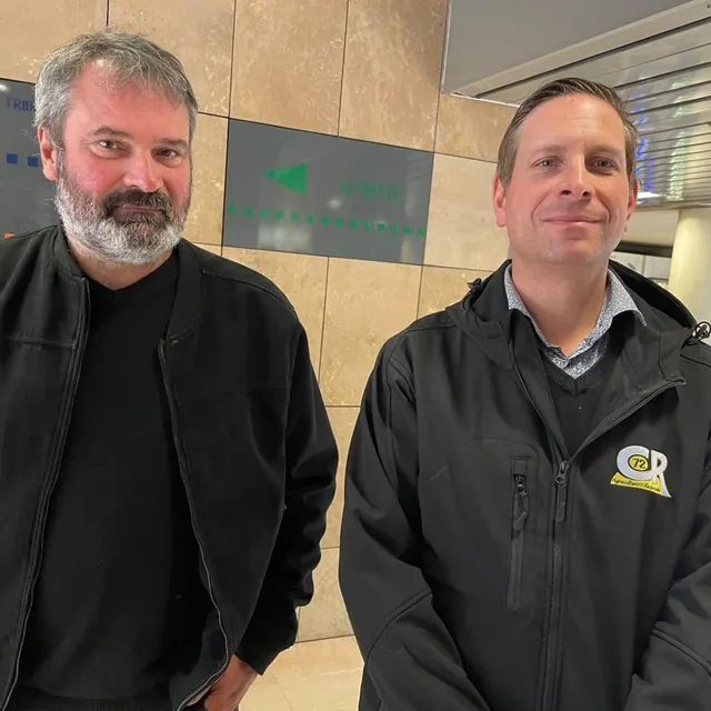 photo mickaël vadé, président de la coordination rurale de la sarthe, et benoît bulot,  vice-président et porte-parole, nient toute tentative d'intimidation du député eric martineau.  ©  ouest-france