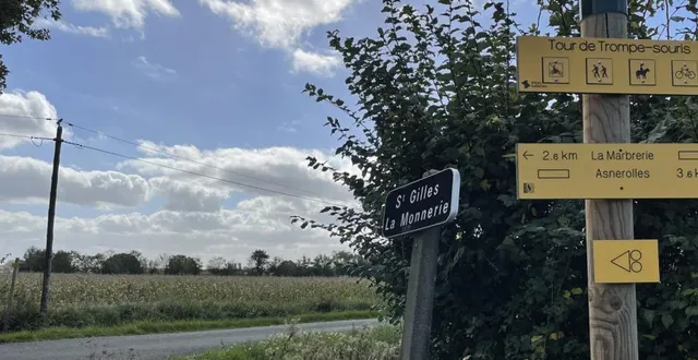 photo  c’est près du hameau de saint-gilles que le projet était envisagé.  &copy;  le maine libre 