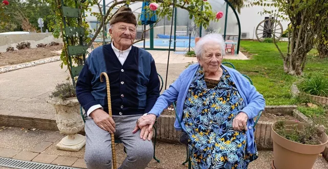 photo  pierre et marie ont pu profiter d’une journée en famille.  &copy;  le maine libre 