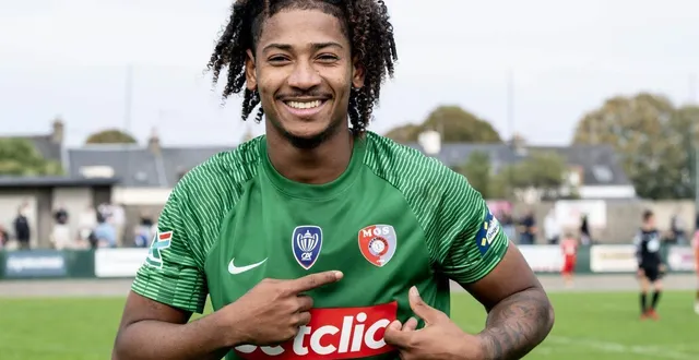 photo  maël ghanem et la maladrerie (r1) devront réaliser un exploit face à quevilly rouen (national), au 6e tour de la coupe de france.  &copy;  ouest-france 